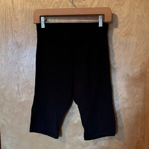 Uniqlo Knit Black Bike Shorts